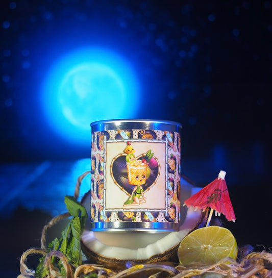 Mai Tai Paint Can Candle